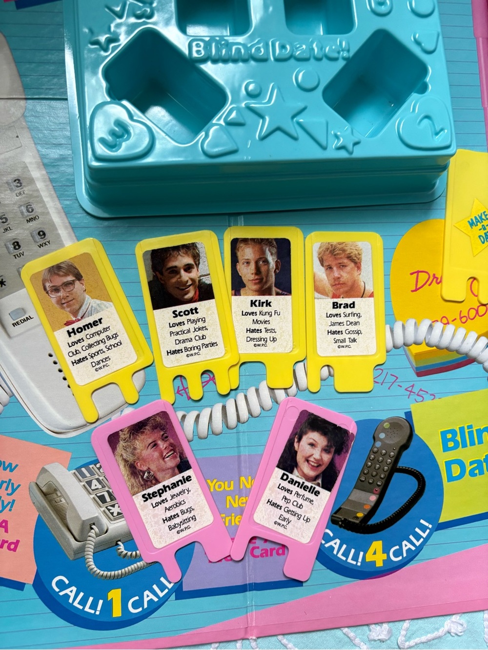 Vintage Girl Talk Dateline Board Game Complete ! - Picture 10 of 16